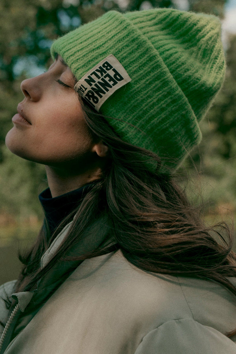 Tuque beanie mélange de laine - Vivid green – Boutique Skandal